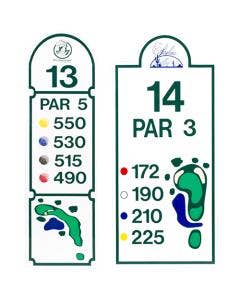 Aluminum Tee Signs