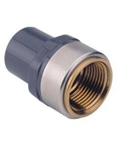 SCH80 Transition Female Adapter - Spig x Brass Fipt