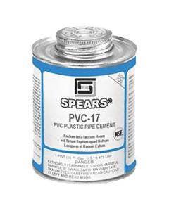 Spears PVC-17 Gray/Clear Heavy Body PVC Cement