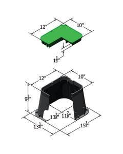 Carson 1012 Rectangular Valve Box