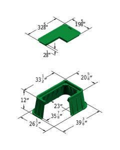 Carson 1730 Rectangular Valve Box